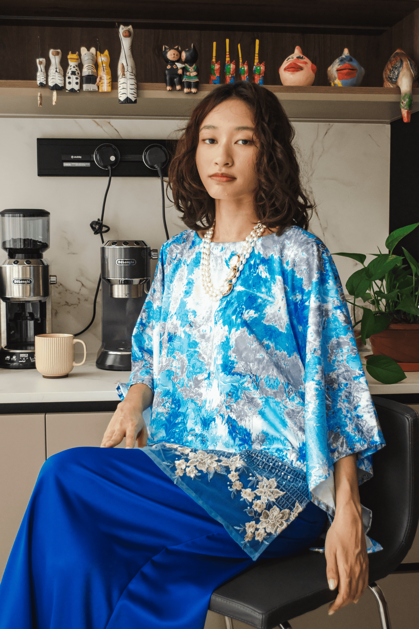 Azureous ( Dark Blue Lace )