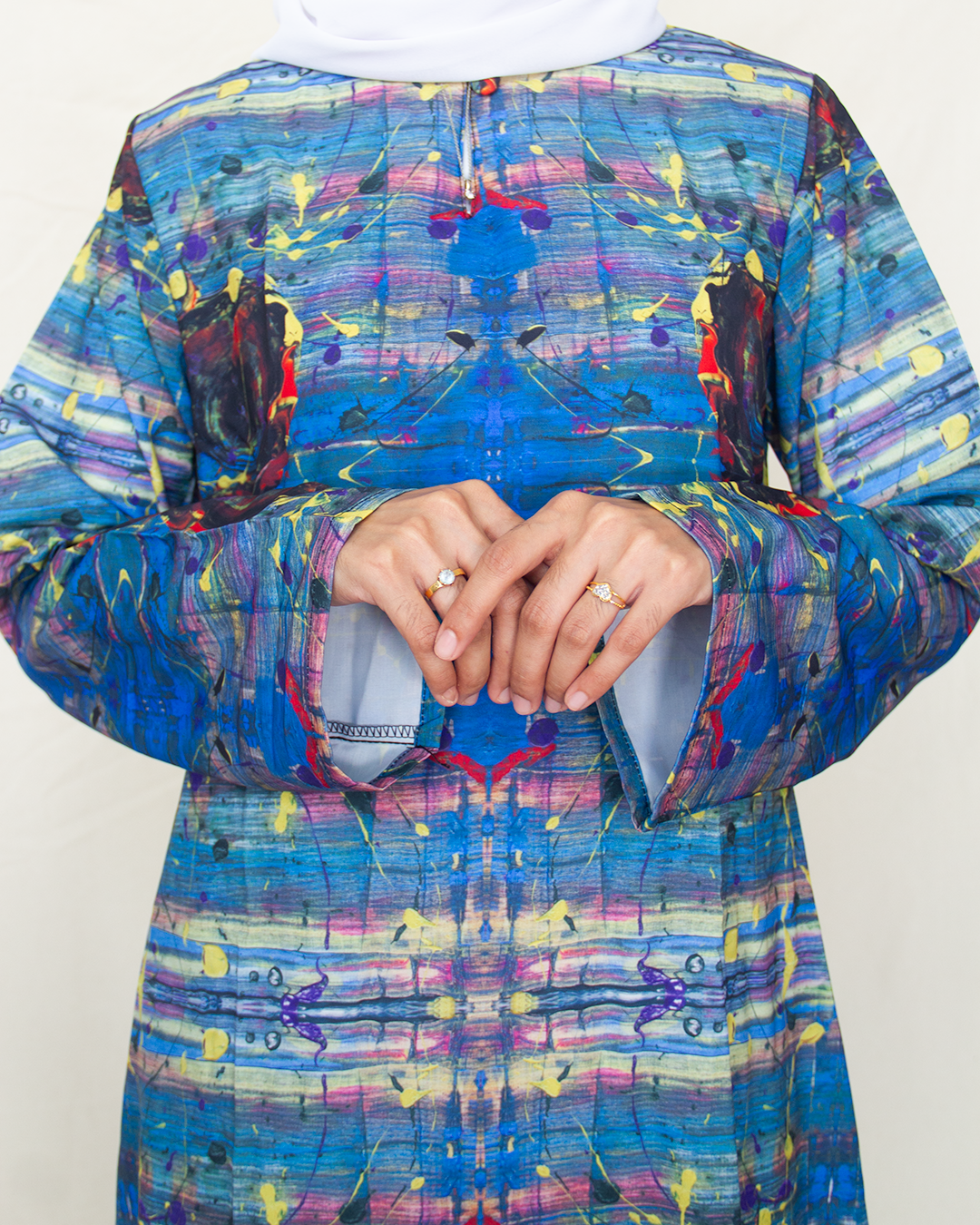 Seri Bany ( Light Blue Aline Skirt )