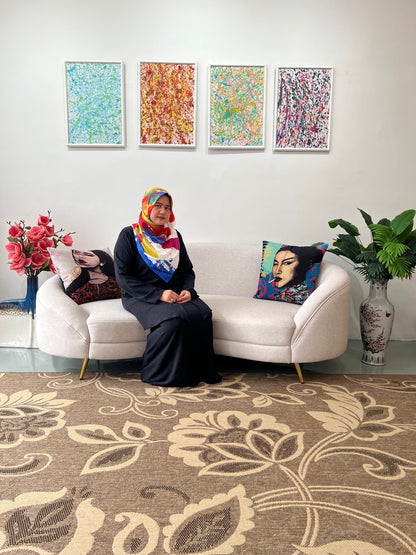 Not Pua Kumbu “Tudung Bawal”