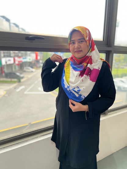 Not Pua Kumbu “Tudung Bawal”